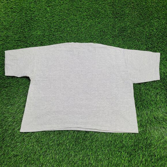 Vintage 90s Paris Crop-Top Shirt Womens 2XL 25x22 USA - Picture 3 of 12